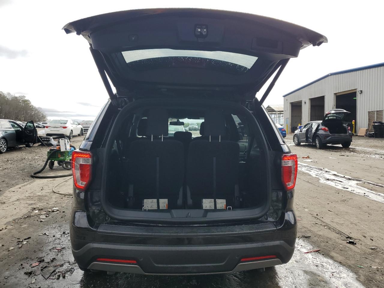 2019 Ford Explorer VIN 1FM5K8D87KGA97105 Copart auction photo, front end / side damage thumbnail 6
