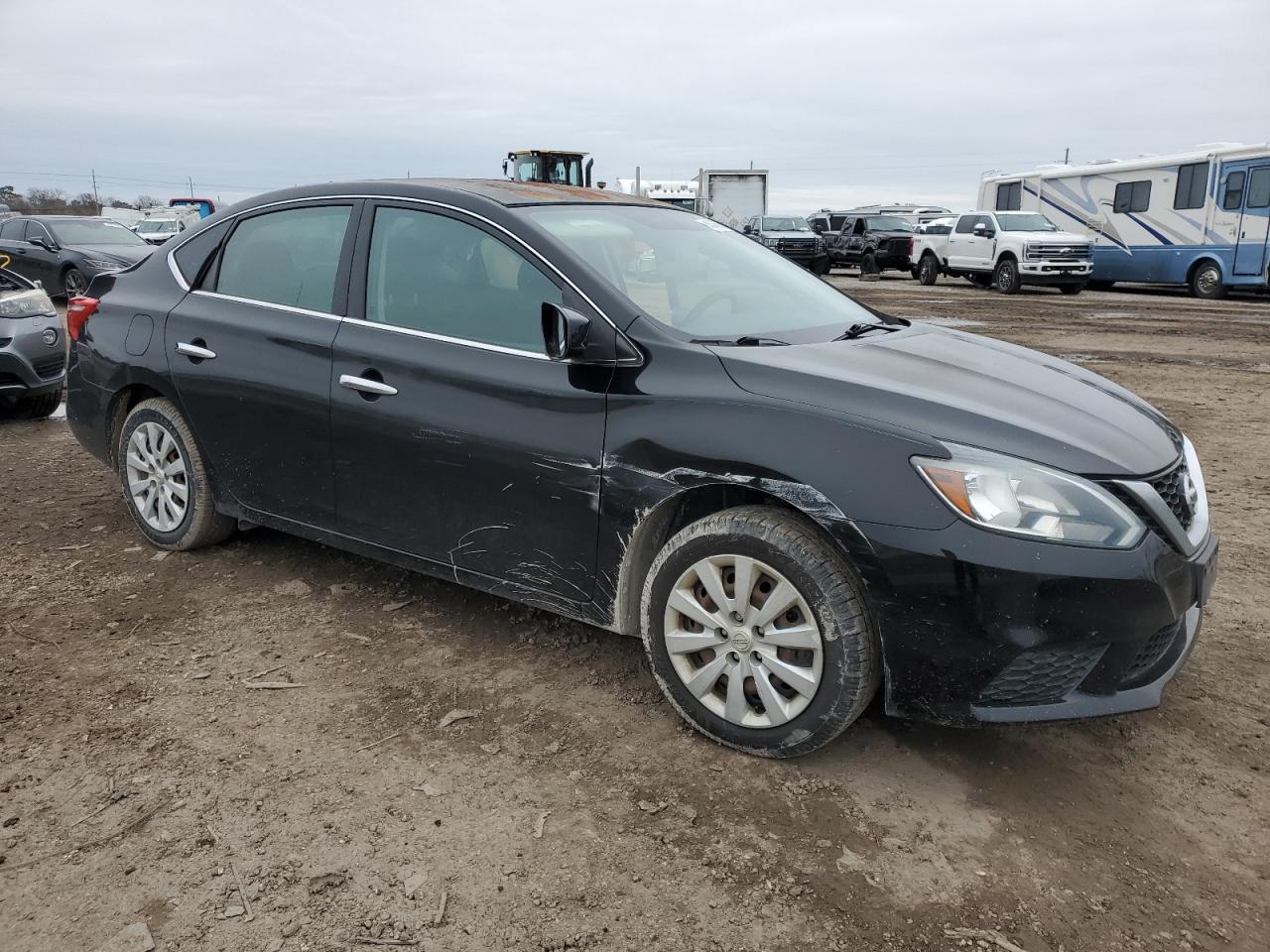 2016 Nissan Sentra VIN 3N1AB7AP3GY335419 Copart auction photo, side / minor dent/scratches damage thumbnail 4