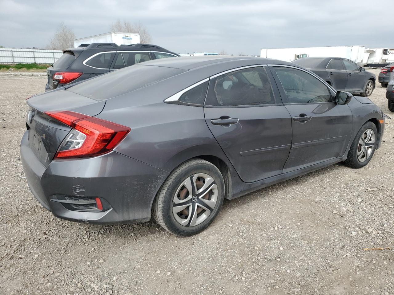 2016 Honda Civic VIN 19XFC2F50GE004096 Copart auction photo, front end / minor dent/scratches damage thumbnail 3