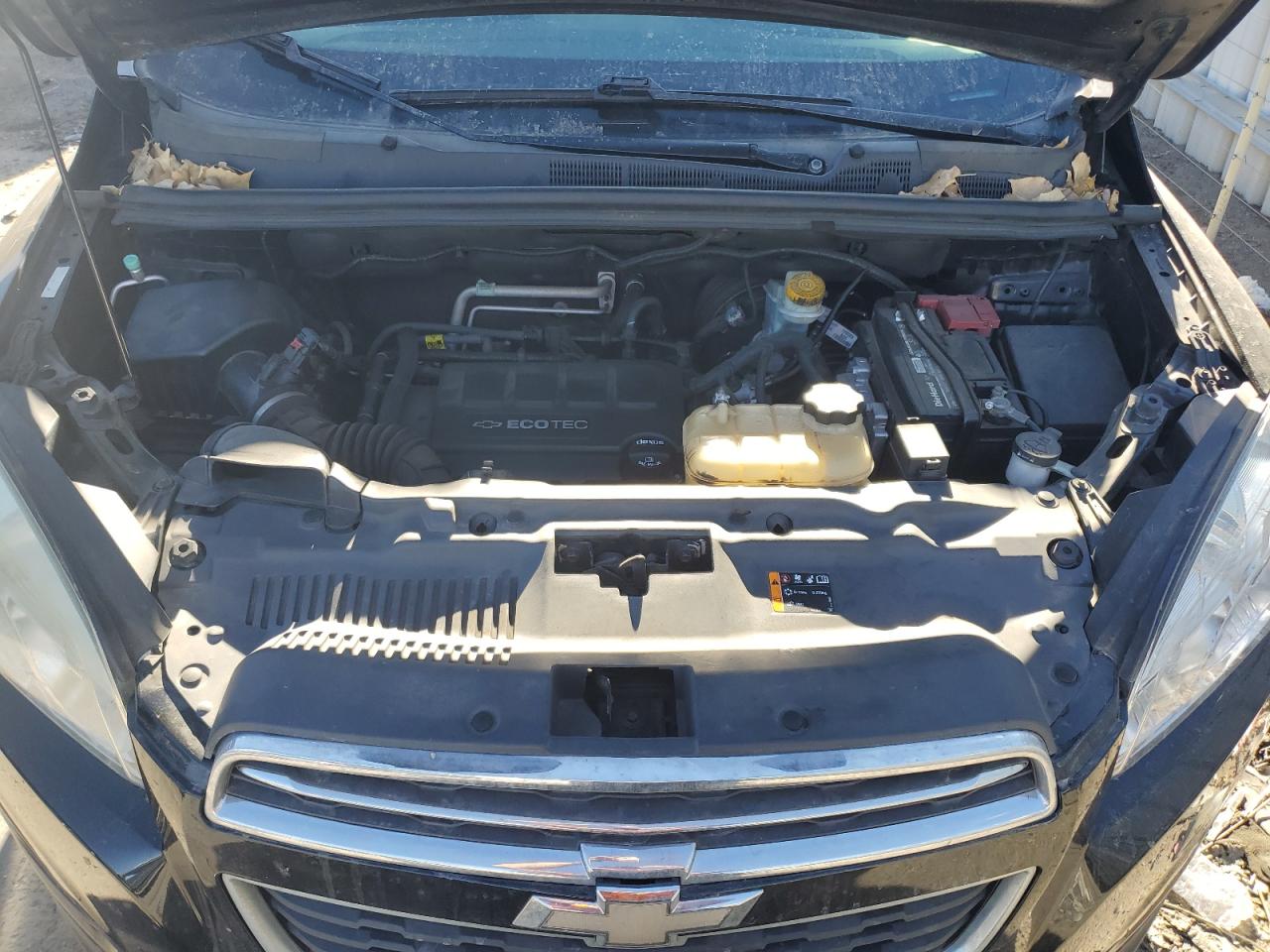 2015 Chevrolet Trax VIN 3GNCJRSB3FL190294 Copart auction photo, mechanical damage thumbnail 12