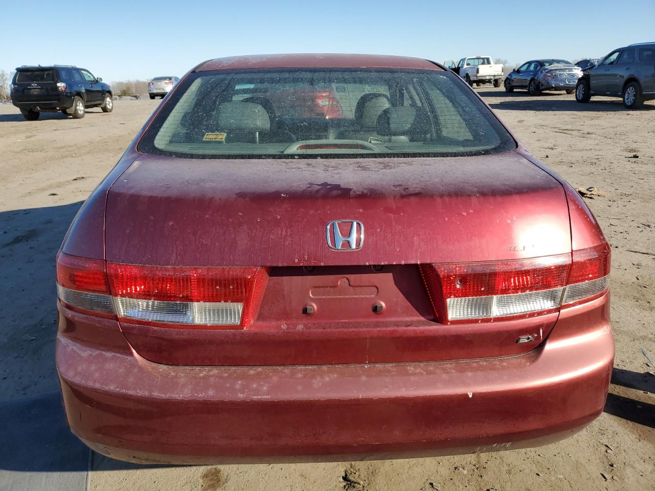 2003 Honda Accord VIN 1HGCM56673A134630 Copart auction photo, side damage thumbnail 6