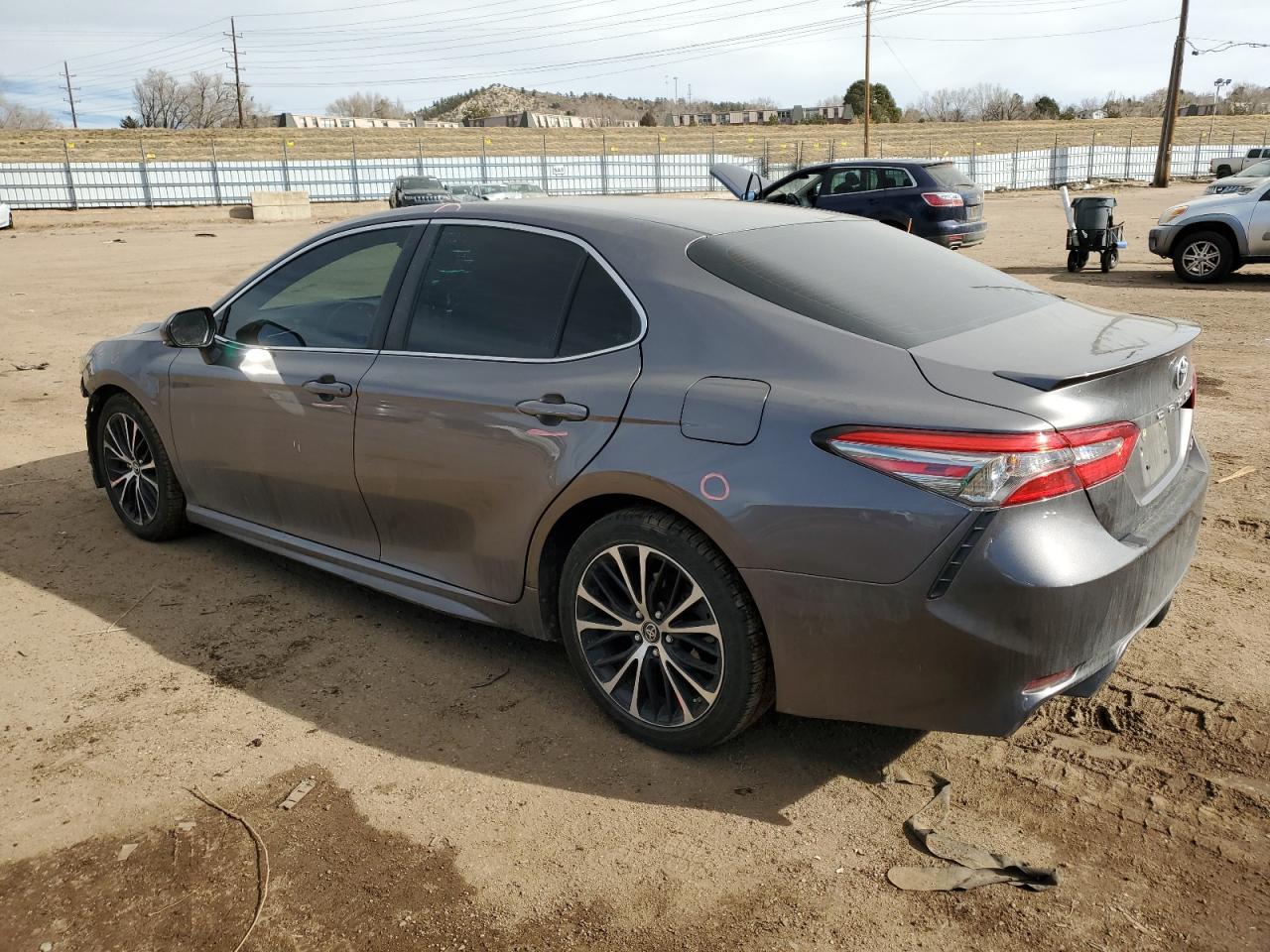 2018 Toyota Camry VIN 4T1B11HK8JU052712 Copart auction photo, front end / side damage thumbnail 2