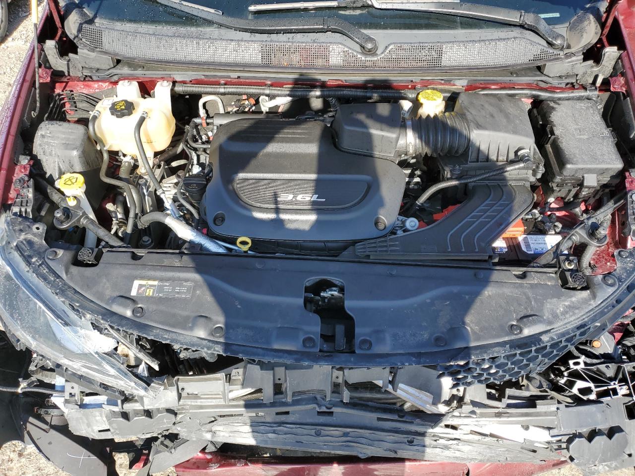 2018 Chrysler Pacifica VIN 2C4RC1BG7JR103101 Copart auction photo, front end damage thumbnail 12