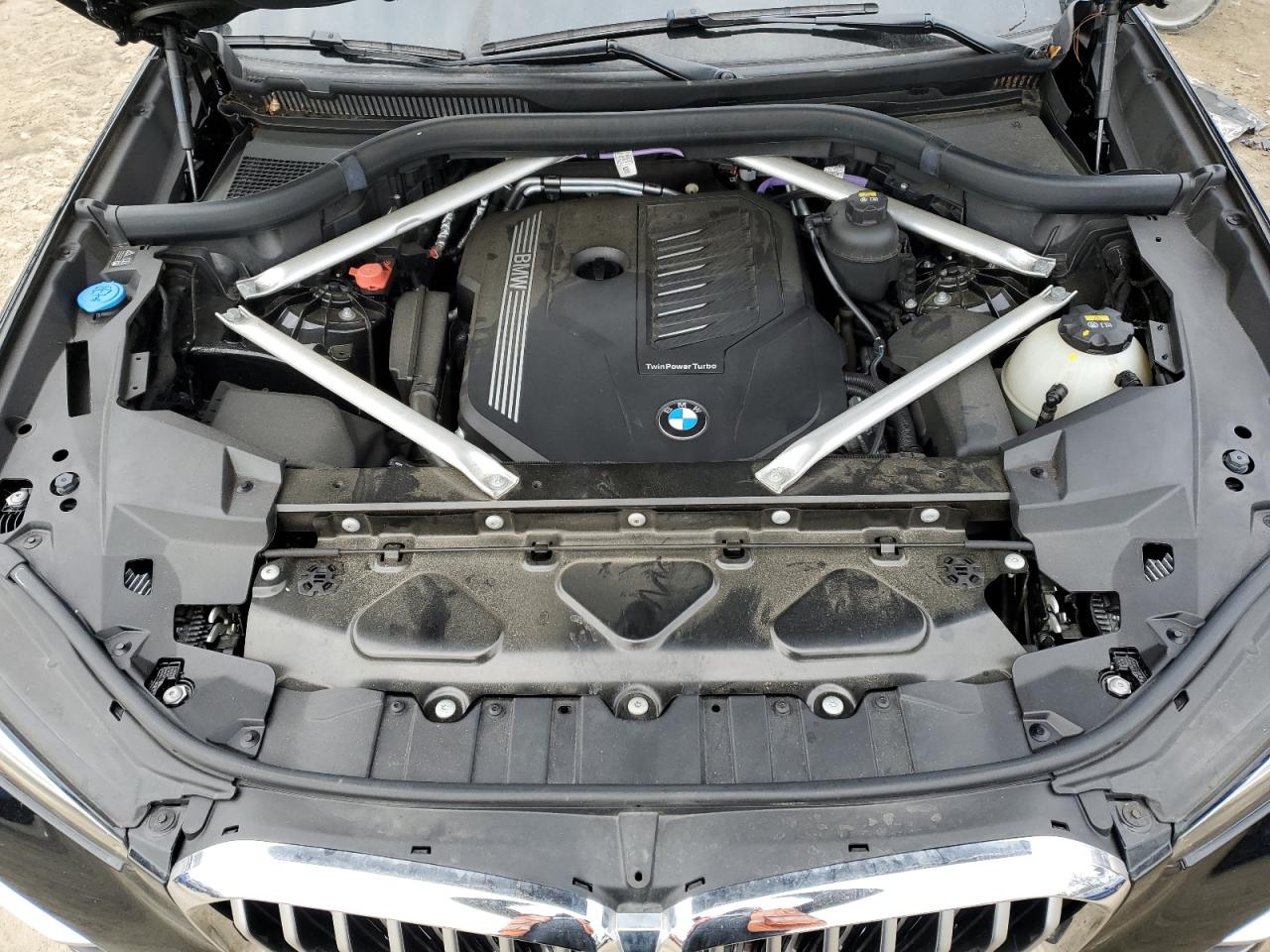 2021 BMW X5 VIN 5UXCR6C03M9E44879 Copart auction photo, rear end / minor dent/scratches damage thumbnail 12