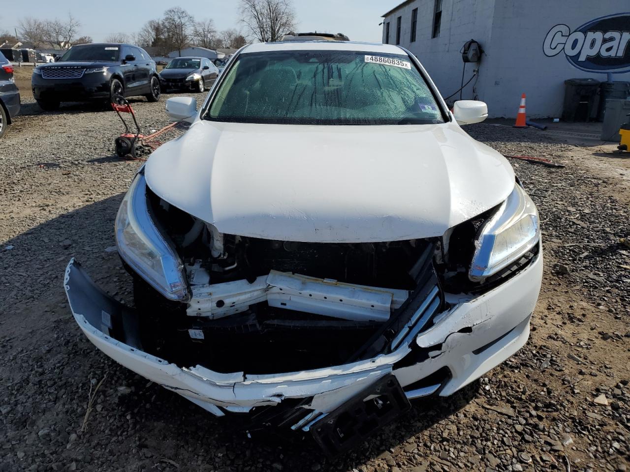 2014 Honda Accord VIN 1HGCR6F78EA010871 Copart auction photo, front end damage thumbnail 5