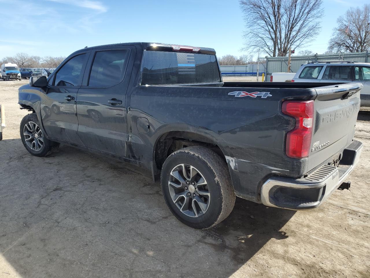 2023 Chevrolet Silverado VIN 3GCPDDEKXPG244636 Copart auction photo, front end damage thumbnail 2
