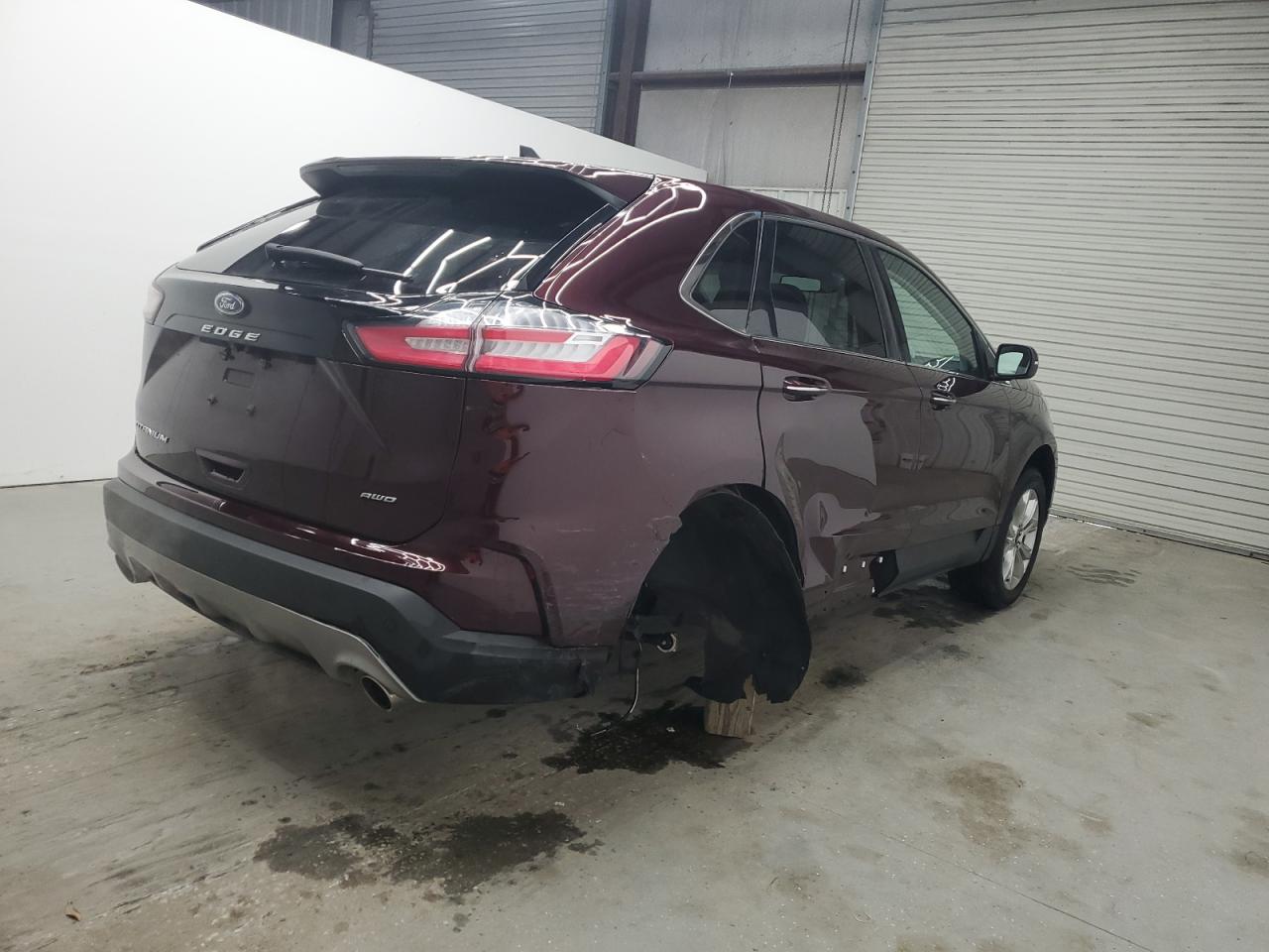 2023 Ford Edge VIN 2FMPK4K95PBA19272 Copart auction photo, side damage thumbnail 3