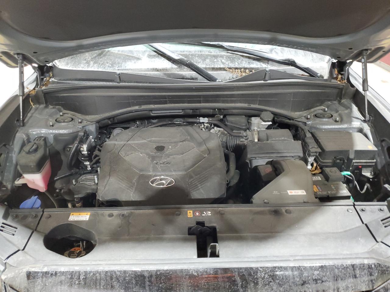 2024 Hyundai Palisade VIN KM8R2DGE4RU755258 Copart auction photo, front end / minor dent/scratches damage thumbnail 12