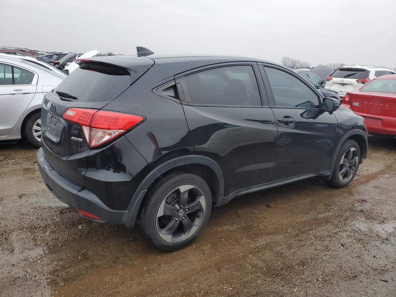 2018 Honda HR-V VIN 3CZRU6H51JG710661 Copart auction photo, front end damage thumbnail 3