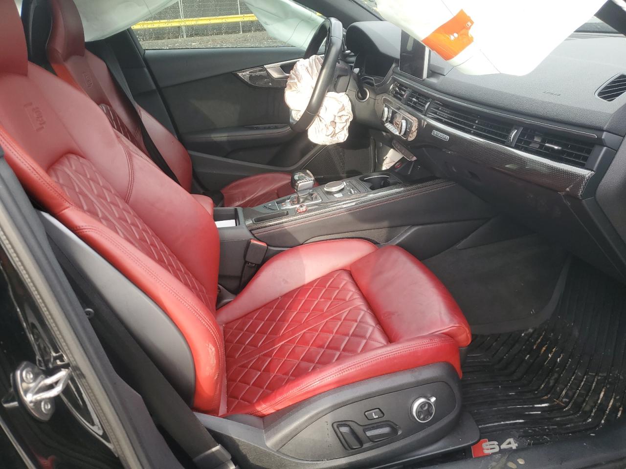 2018 Audi RS4 VIN WAUB4AF46JA062895 Copart auction photo, front end / side damage thumbnail 7