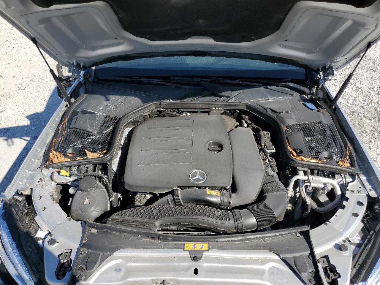 2021 Mercedes-Benz C-klasse VIN W1KWF8DB9MR653534 Copart auction photo, front end damage thumbnail 11