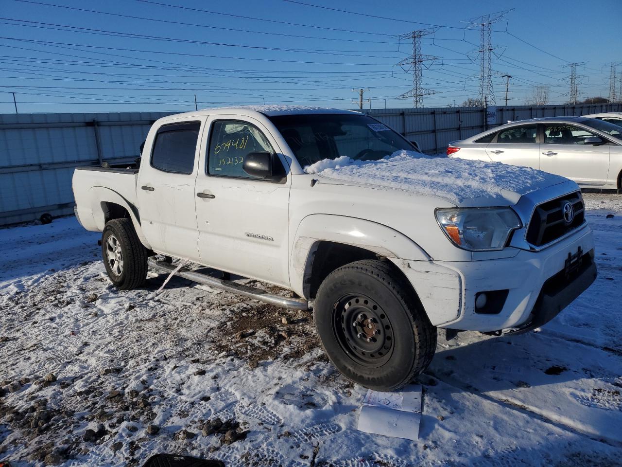 2013 Toyota Tacoma VIN 3TMJU4GN1DM152132 Copart auction photo, rear end / side damage thumbnail 4