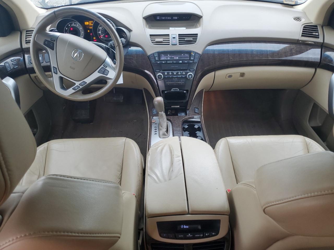 2012 Acura MDX VIN 2HNYD2H2XCH543066 Copart auction photo, front end / minor dent/scratches damage thumbnail 8