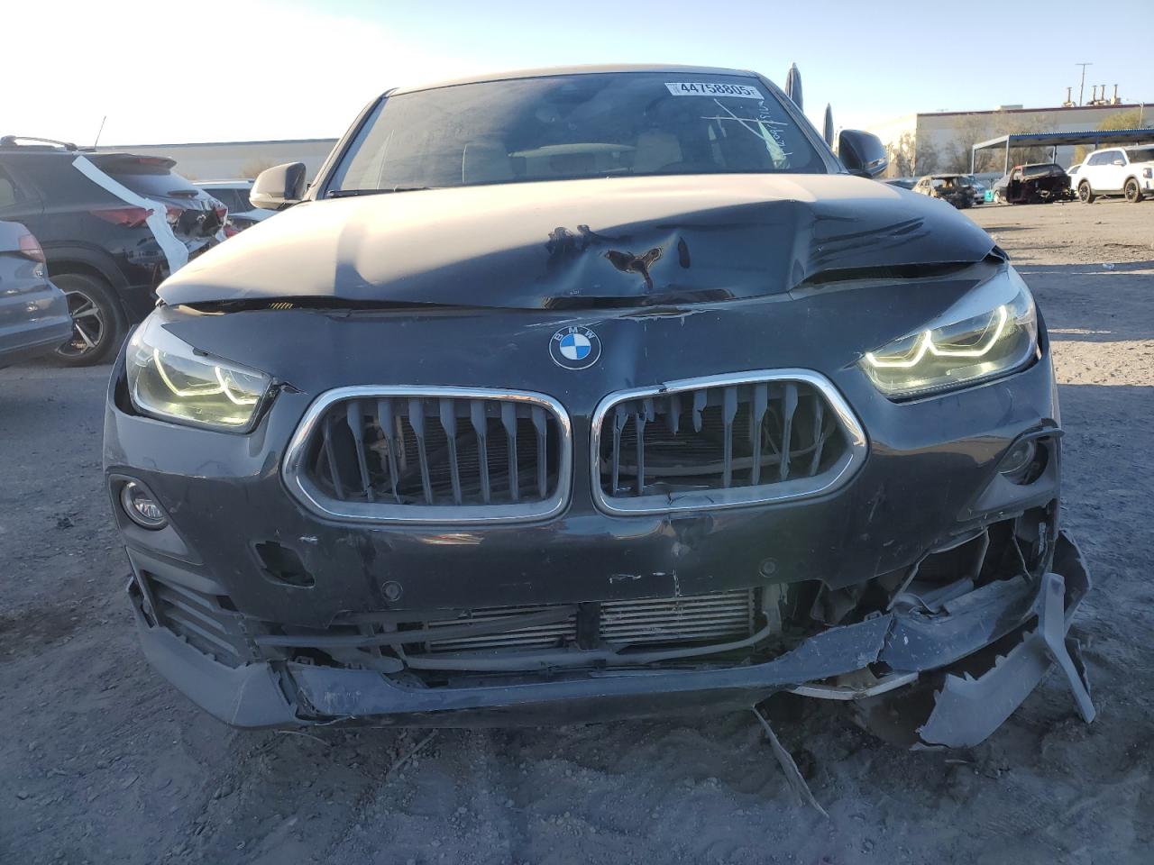 2020 BMW X2 VIN WBXYJ1C01L5R58267 Copart auction photo, front end damage thumbnail 5