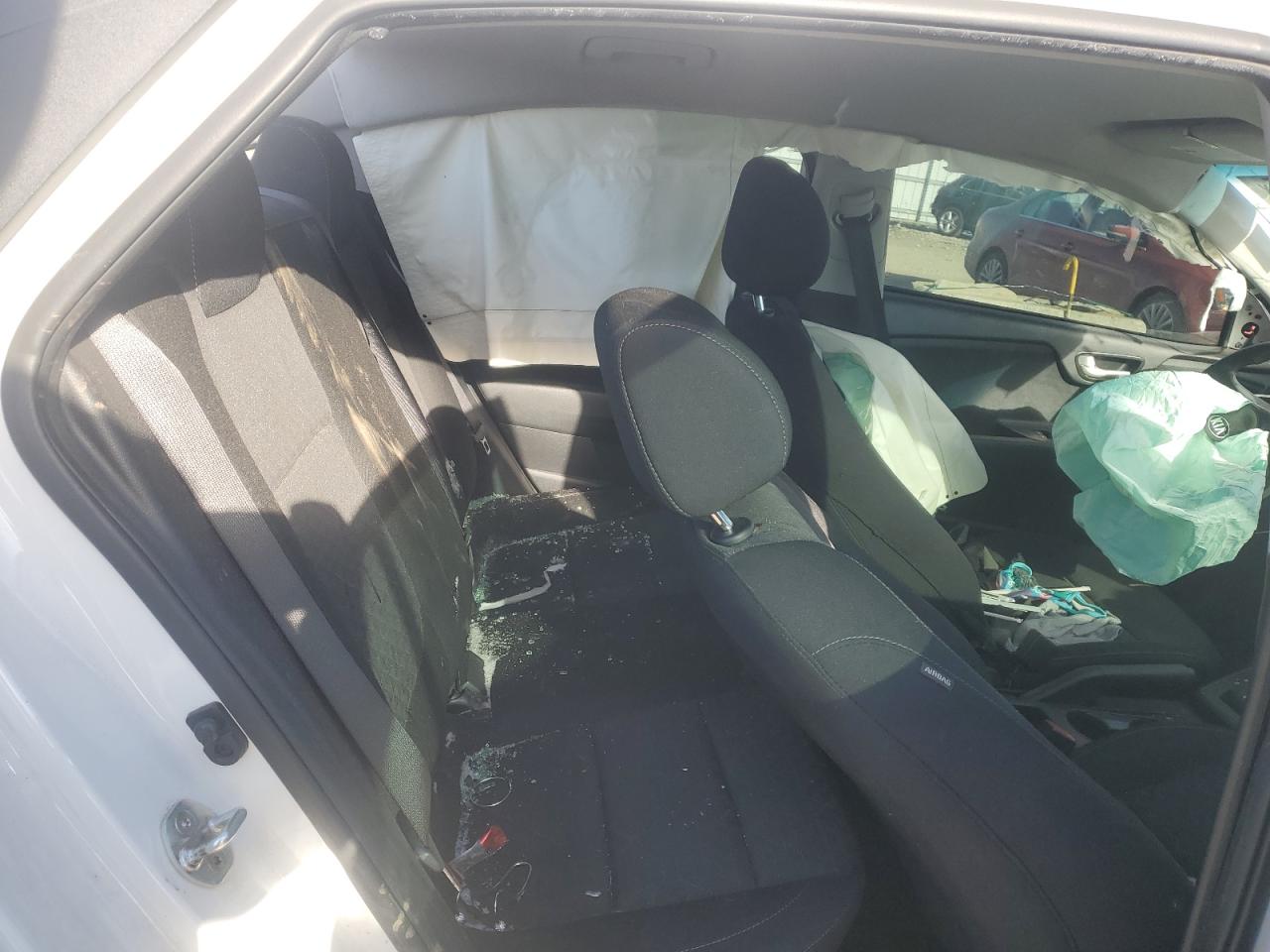 2019 KIA Rio VIN 3KPA24AB6KE216130 Copart auction photo, all over damage thumbnail 10