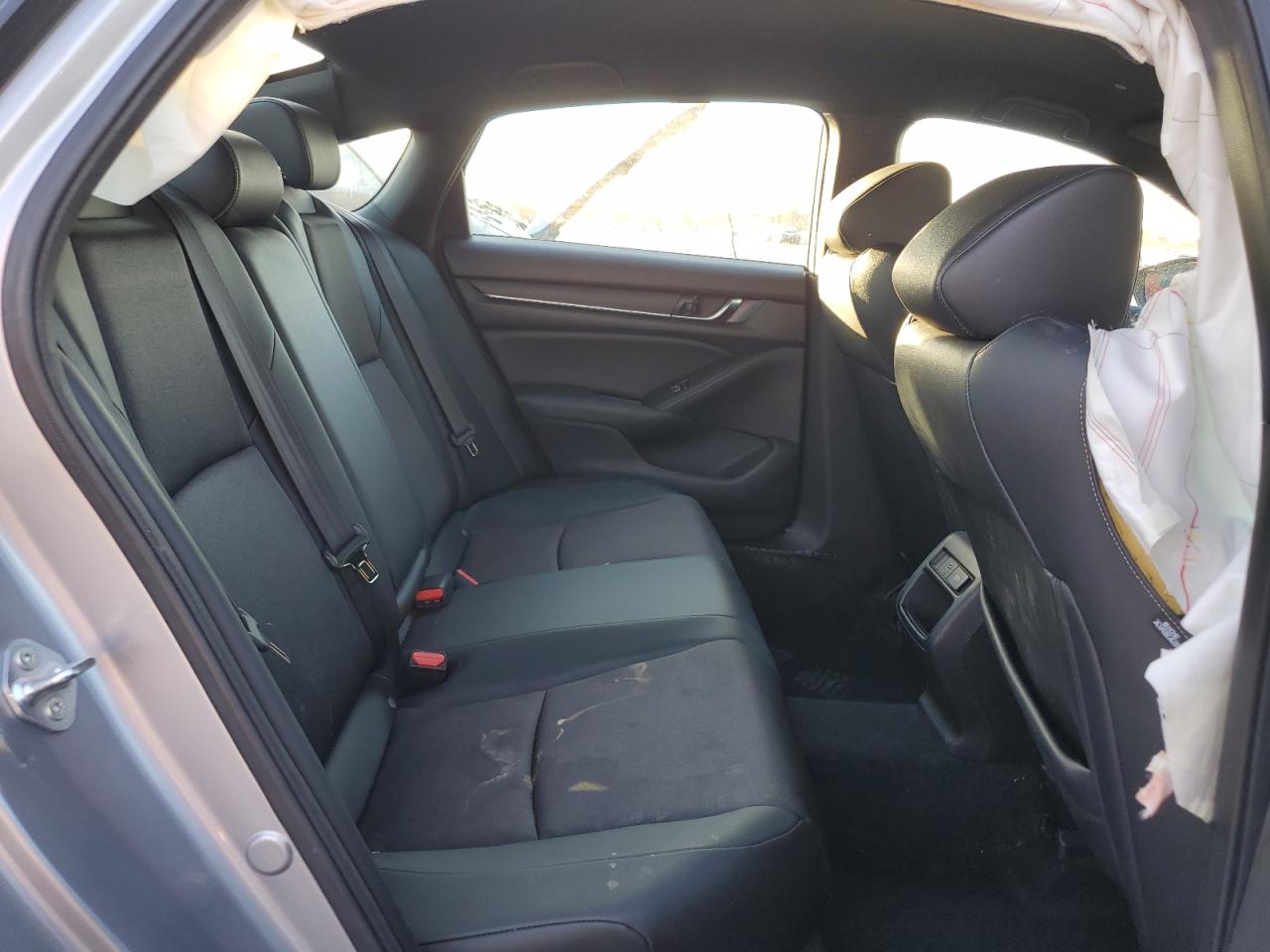 2022 Honda Accord VIN 1HGCV1F33NA033812 Copart auction photo, side damage thumbnail 10