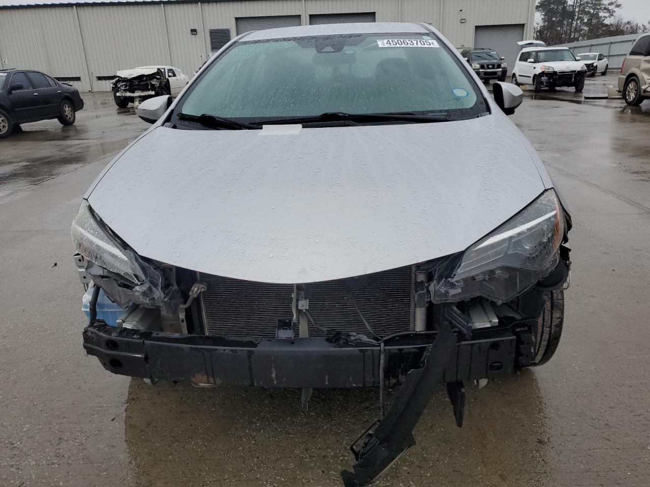 2019 Toyota Corolla VIN 5YFBURHE8KP857399 Copart auction photo, rear end / front end damage thumbnail 5