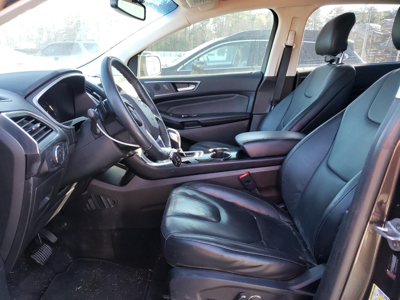 2017 Ford Edge VIN 2FMPK3K99HBB14459 Copart auction photo, front end / undercarriage damage thumbnail 7