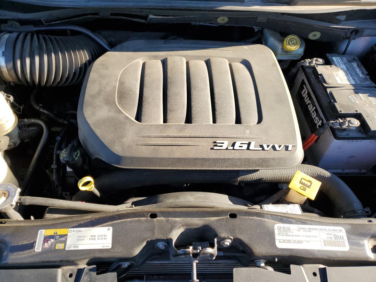 2016 Dodge Caravan VIN 2C4RDGCG7GR265897 Copart auction photo, rear end damage thumbnail 12