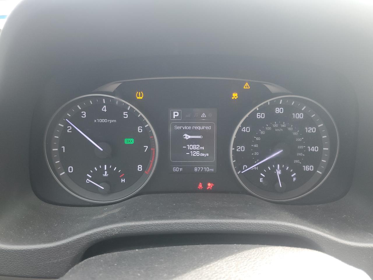 2018 Hyundai Elantra VIN KMHD84LFXJU588013 Copart auction photo, front end damage thumbnail 9