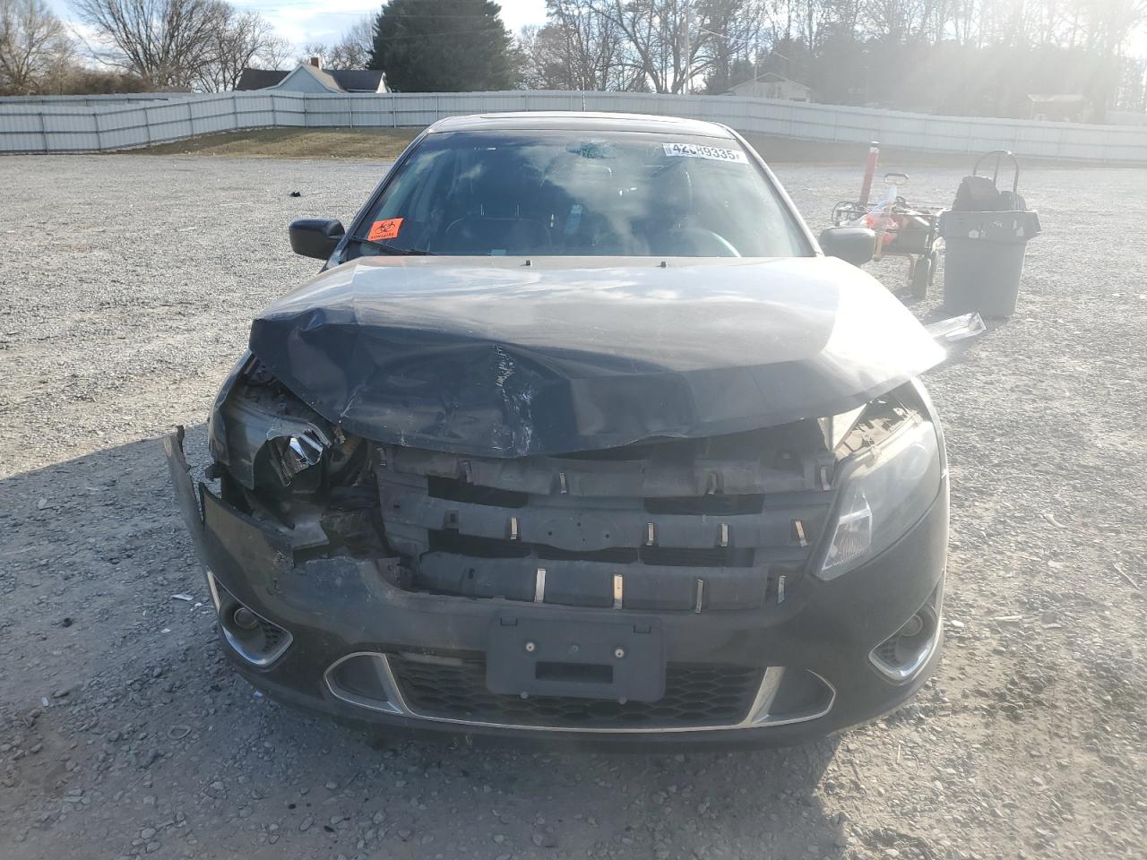 2010 Ford Fusion VIN 3FAHP0KCXAR226804 Copart auction photo, front end / rear end damage thumbnail 5