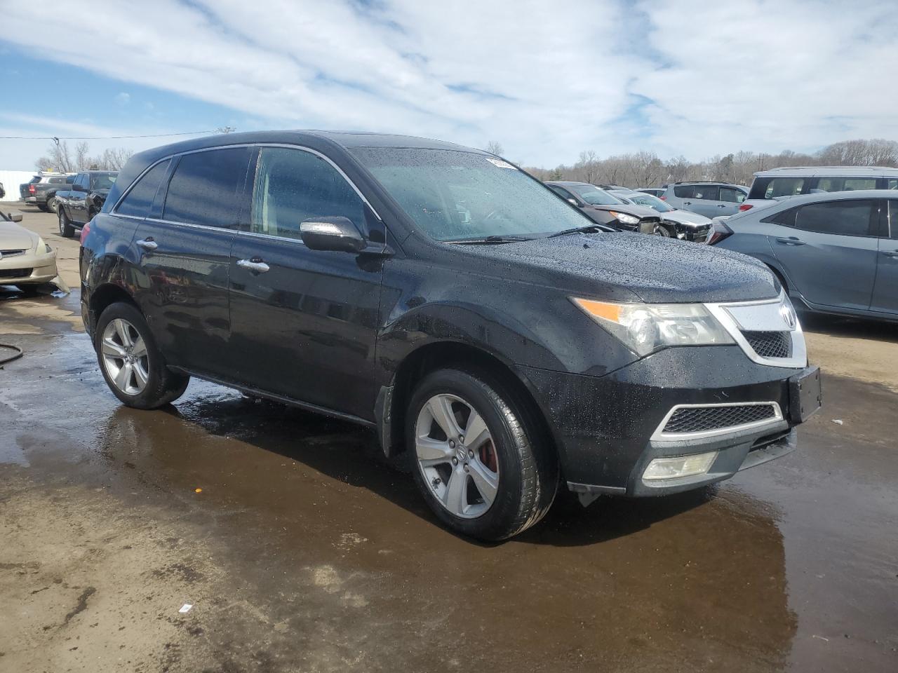 2010 Acura MDX VIN 2HNYD2H61AH526883 Copart auction photo, undercarriage damage thumbnail 4
