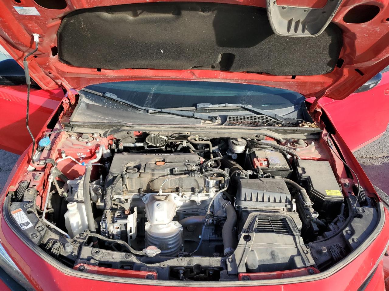 2022 Honda Civic VIN 2HGFE2F53NH504315 Copart auction photo, front end / side damage thumbnail 12