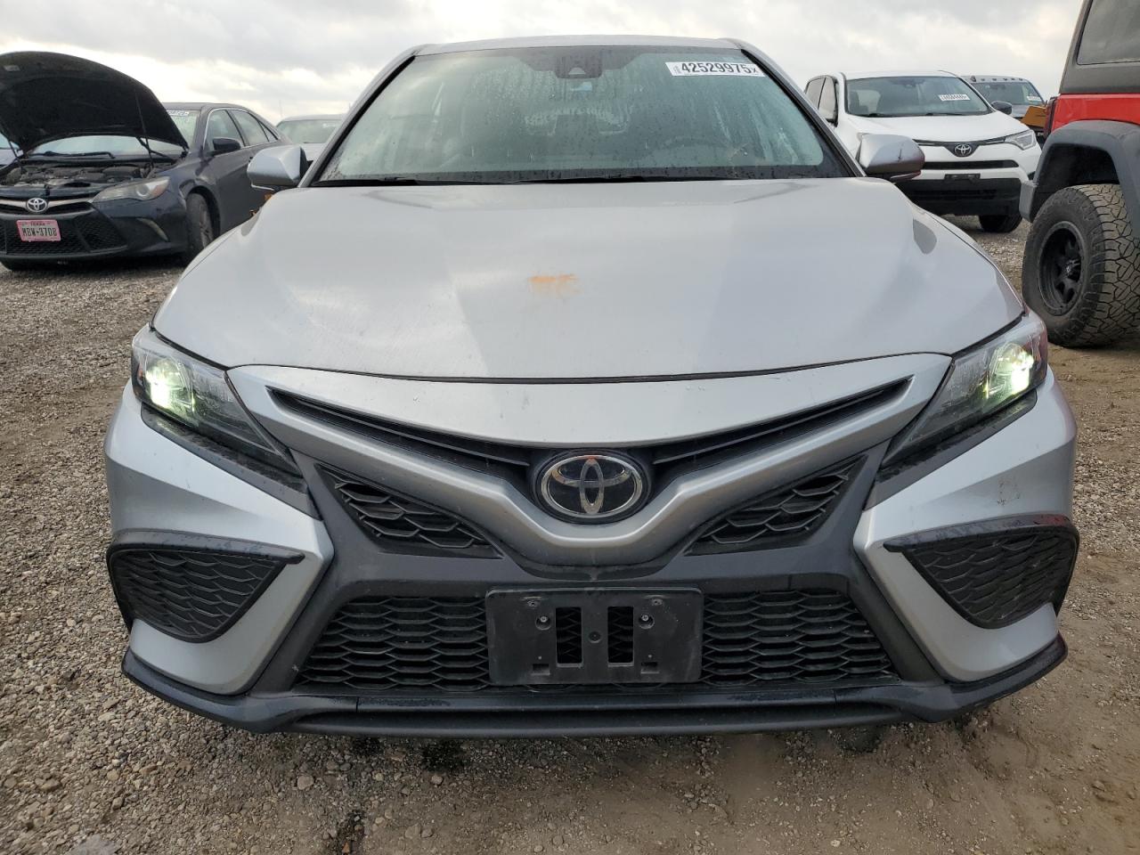 2022 Toyota Camry VIN 4T1G11AK2NU663180 Copart auction photo, rear end / minor dent/scratches damage thumbnail 5