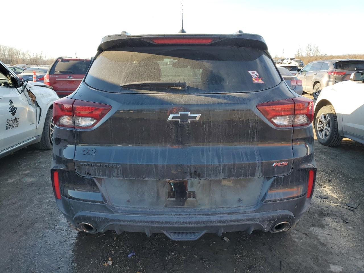 2022 Chevrolet TrailBlazer VIN KL79MTSL9NB132493 Copart auction photo, side damage thumbnail 6