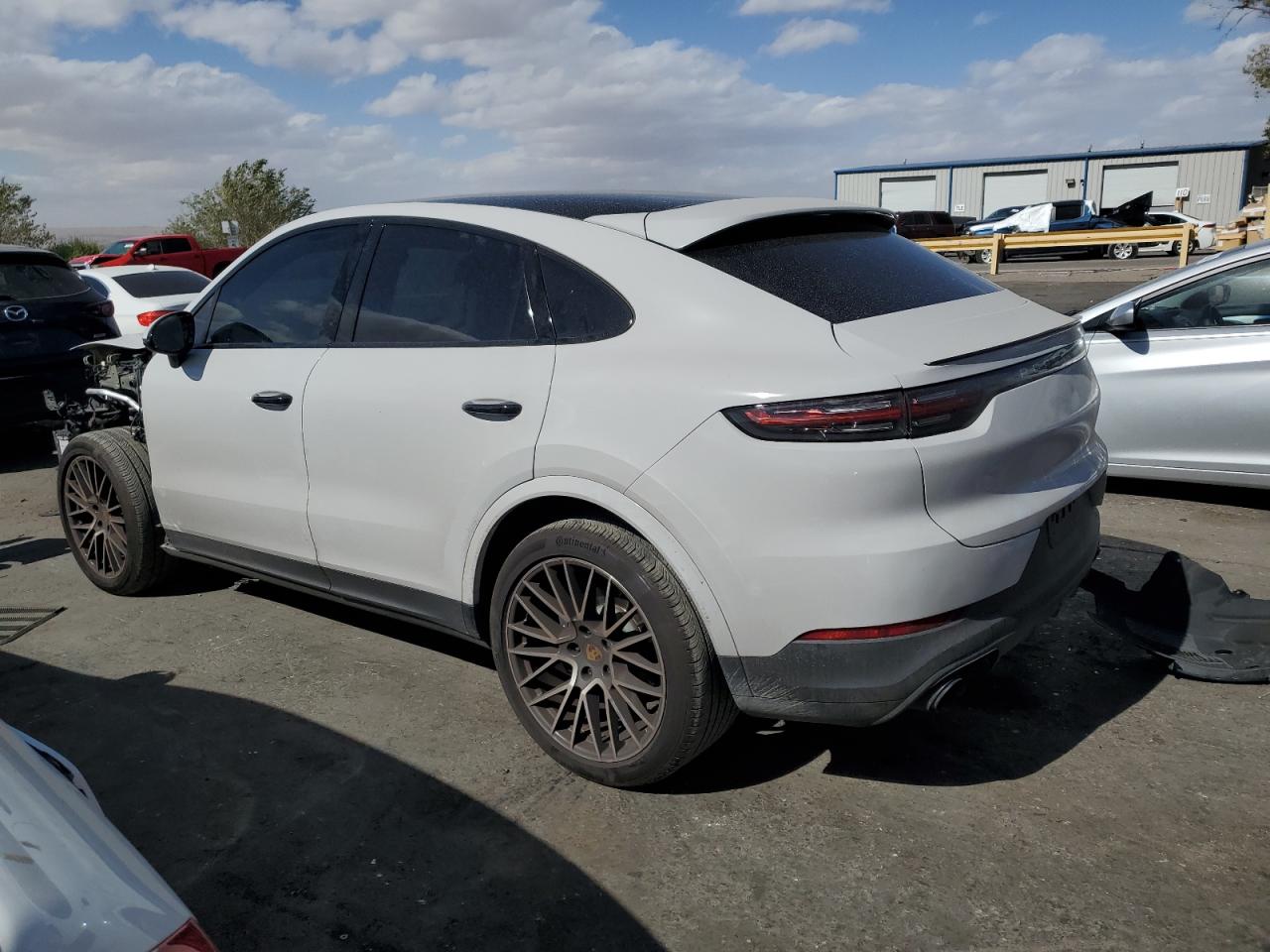 2021 Porsche Cayenne VIN WP1BA2AY5MDA43509 Copart auction photo, front end damage thumbnail 2