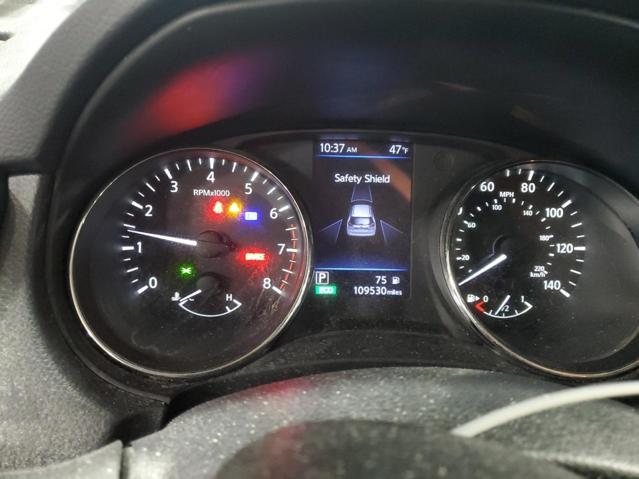 2018 Nissan Rogue VIN KNMAT2MV1JP604162 Copart auction photo, front end damage thumbnail 9