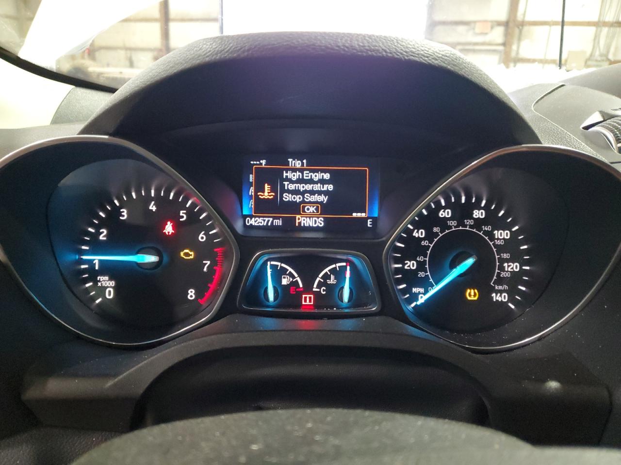 2019 Ford Escape VIN 1FMCU0GD3KUB98378 Copart auction photo, front end damage thumbnail 9