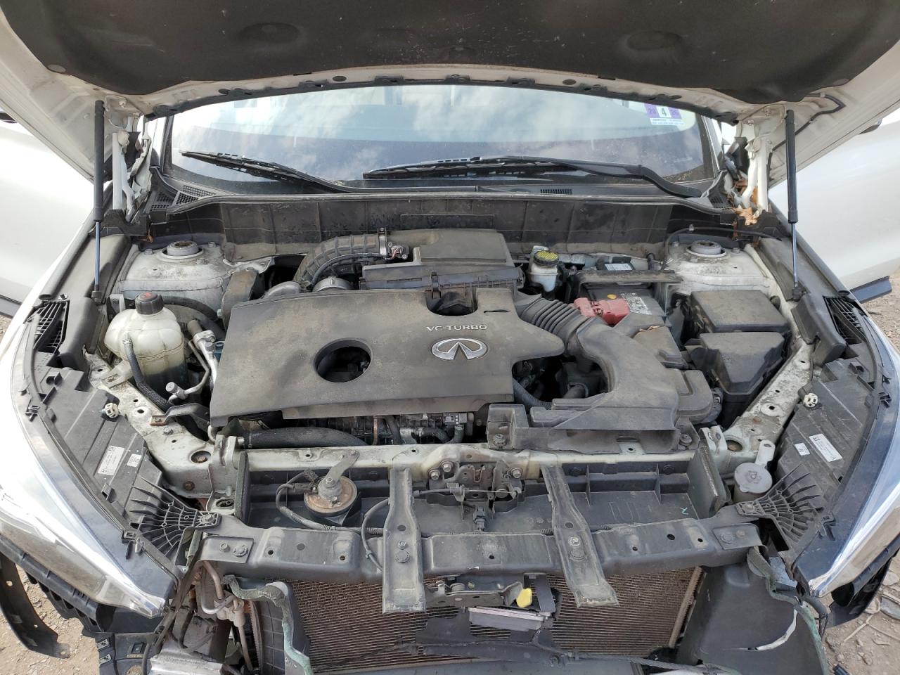 2019 Infiniti QX50 VIN 3PCAJ5M38KF107398 Copart auction photo, front end damage thumbnail 12