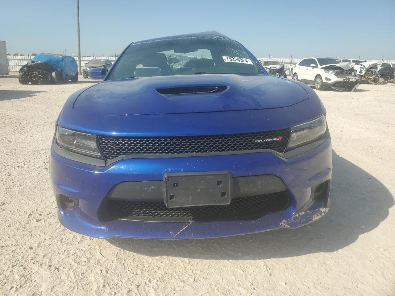 2020 Dodge Charger VIN 2C3CDXHG1LH212390 Copart auction photo, side damage thumbnail 5