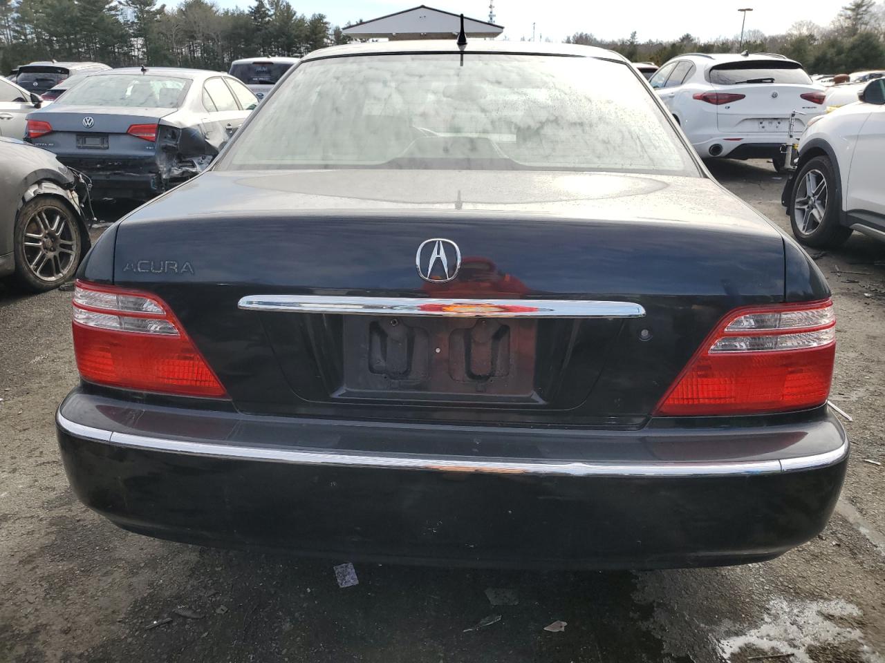 2003 Acura RL VIN JH4KA96513C000507 Copart auction photo, side / minor dent/scratches damage thumbnail 6