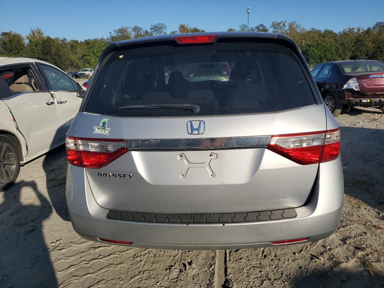 2012 Honda Odyssey VIN 5FNRL5H48CB113963 Copart auction photo, front end damage thumbnail 6