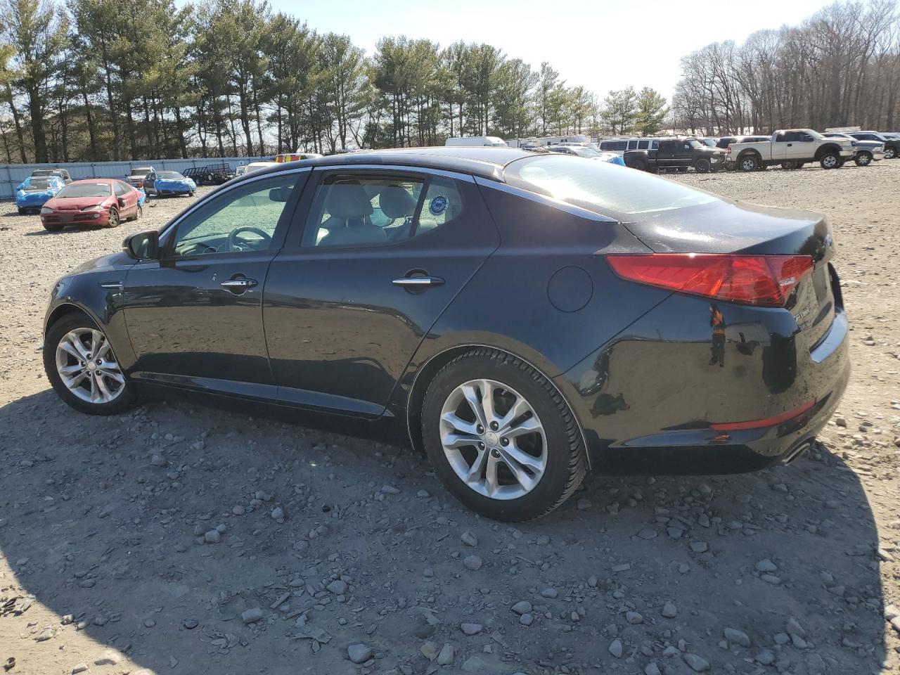 2013 KIA Optima VIN 5XXGN4A7XDG247548 Copart auction photo, water/flood damage thumbnail 2