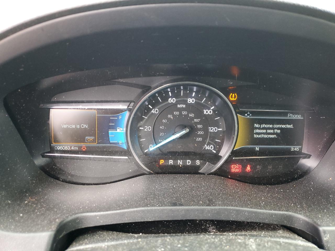 2018 Ford Explorer VIN 1FM5K7F82JGB15838 Copart auction photo, front end / side damage thumbnail 9