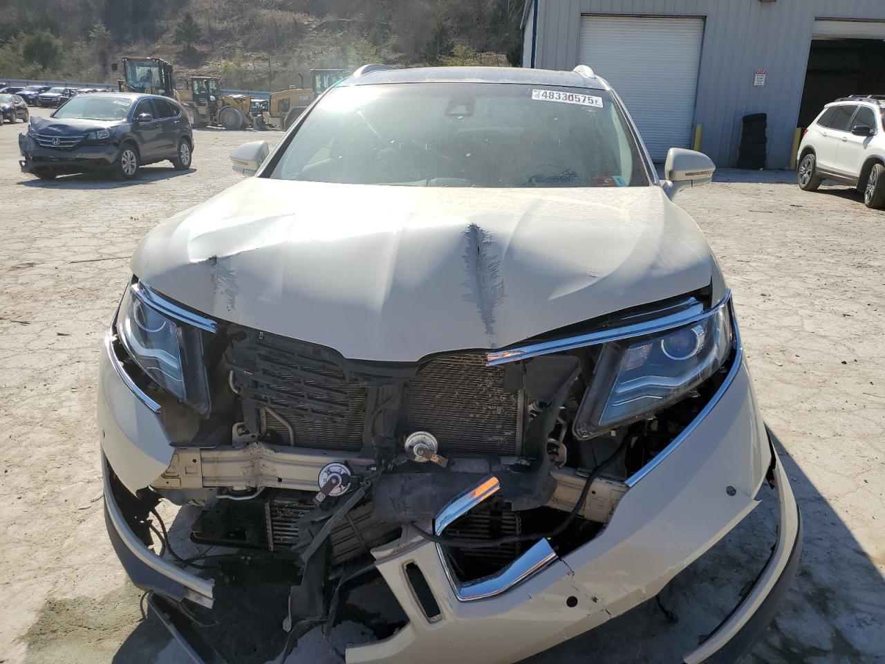2018 Lincoln MKX VIN 2LMPJ8LP3JBL36583 Copart auction photo, front end damage thumbnail 5