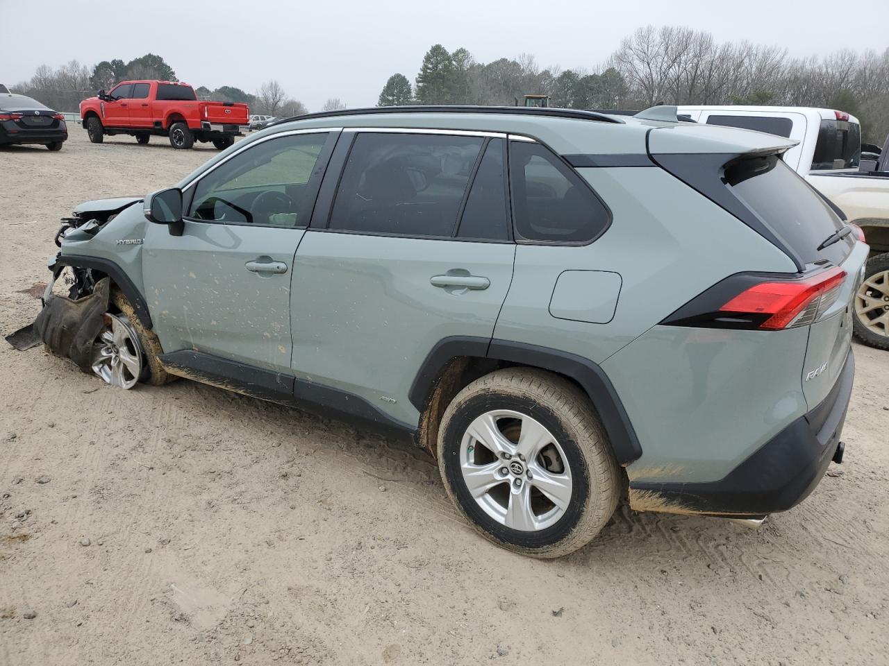 2019 Toyota RAV 4 VIN JTMRWRFV0KD011136 Copart auction photo, front end / mechanical damage thumbnail 2