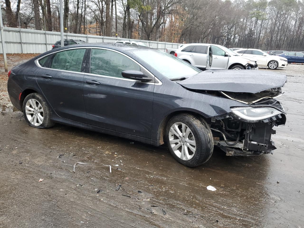 2017 Chrysler 200 VIN 1C3CCCAB1HN510138 Copart auction photo, front end damage thumbnail 4