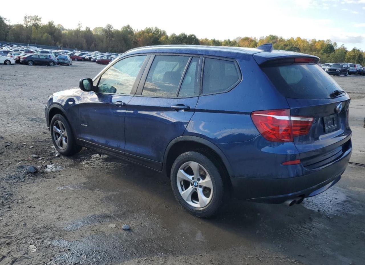 2012 BMW X3 VIN 5UXWX5C5XCL721180 Copart auction photo, front end damage thumbnail 2