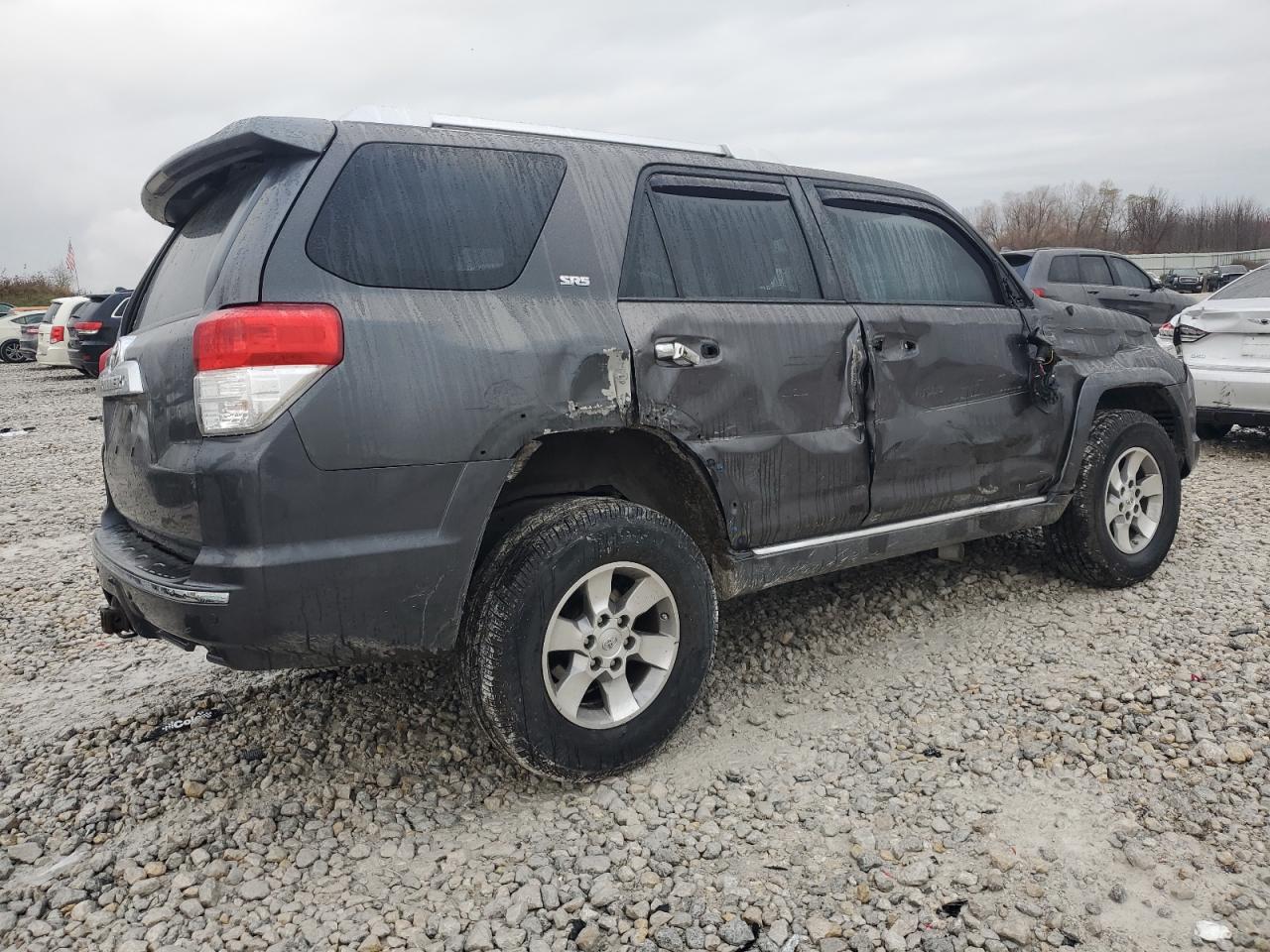 2011 Toyota 4Runner VIN JTEBU5JR9B5047407 Copart auction photo, all over damage thumbnail 3