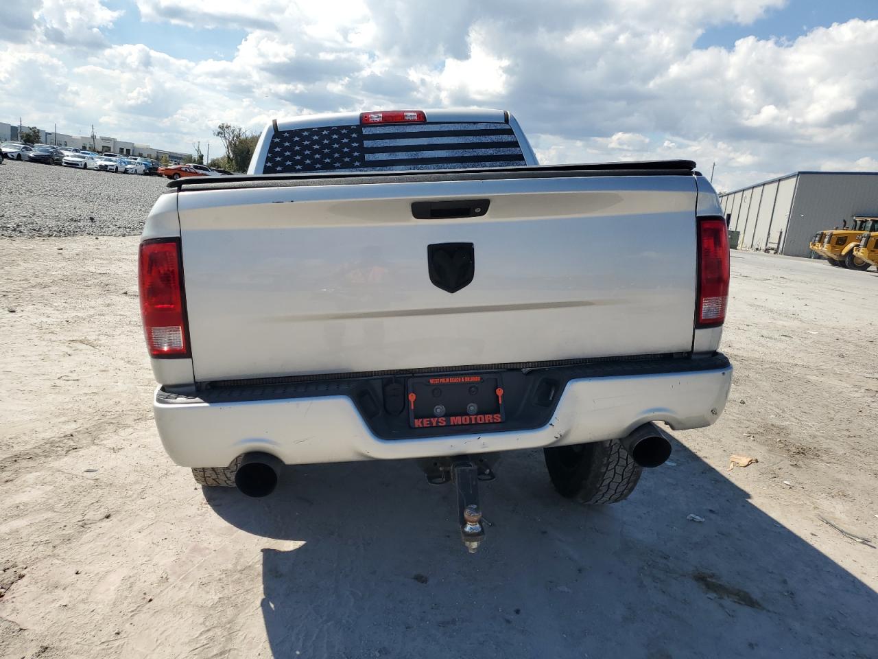 2015 RAM 1500 VIN 3C6RR7KT0FG700707 Copart auction photo, front end damage thumbnail 6