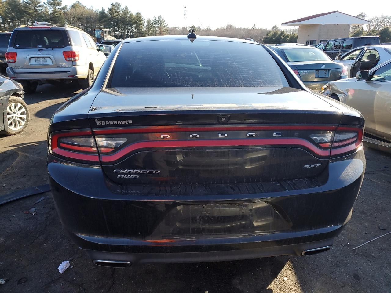 2015 Dodge Charger VIN 2C3CDXJG0FH785716 Copart auction photo, front end damage thumbnail 6