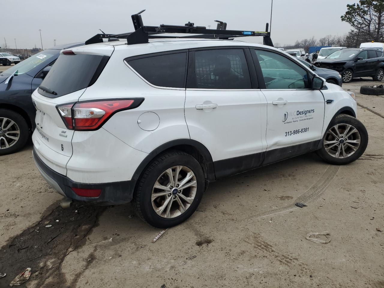 2018 Ford Escape VIN 1FMCU0GDXJUC50362 Copart auction photo, all over / undercarriage damage thumbnail 3