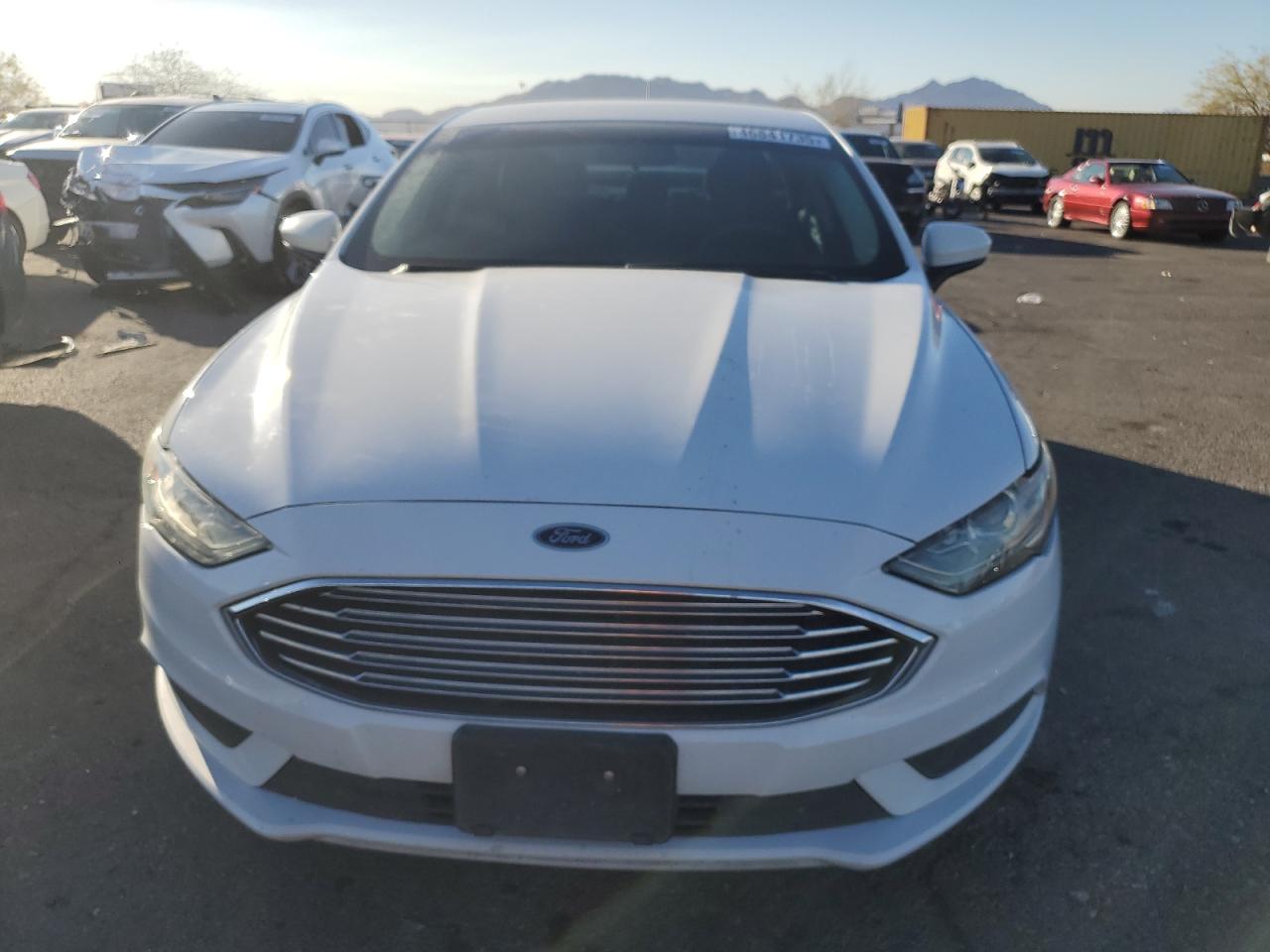 2018 Ford Fusion VIN 3FA6P0HD9JR285477 Copart auction photo, rear end damage thumbnail 5