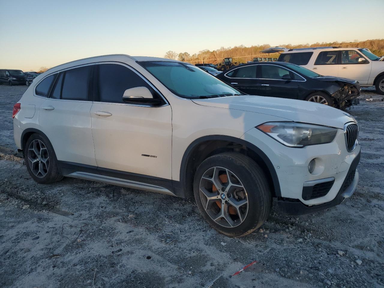 2018 BMW X1 VIN WBXHU7C32J5H44666 Copart auction photo, all over damage thumbnail 4