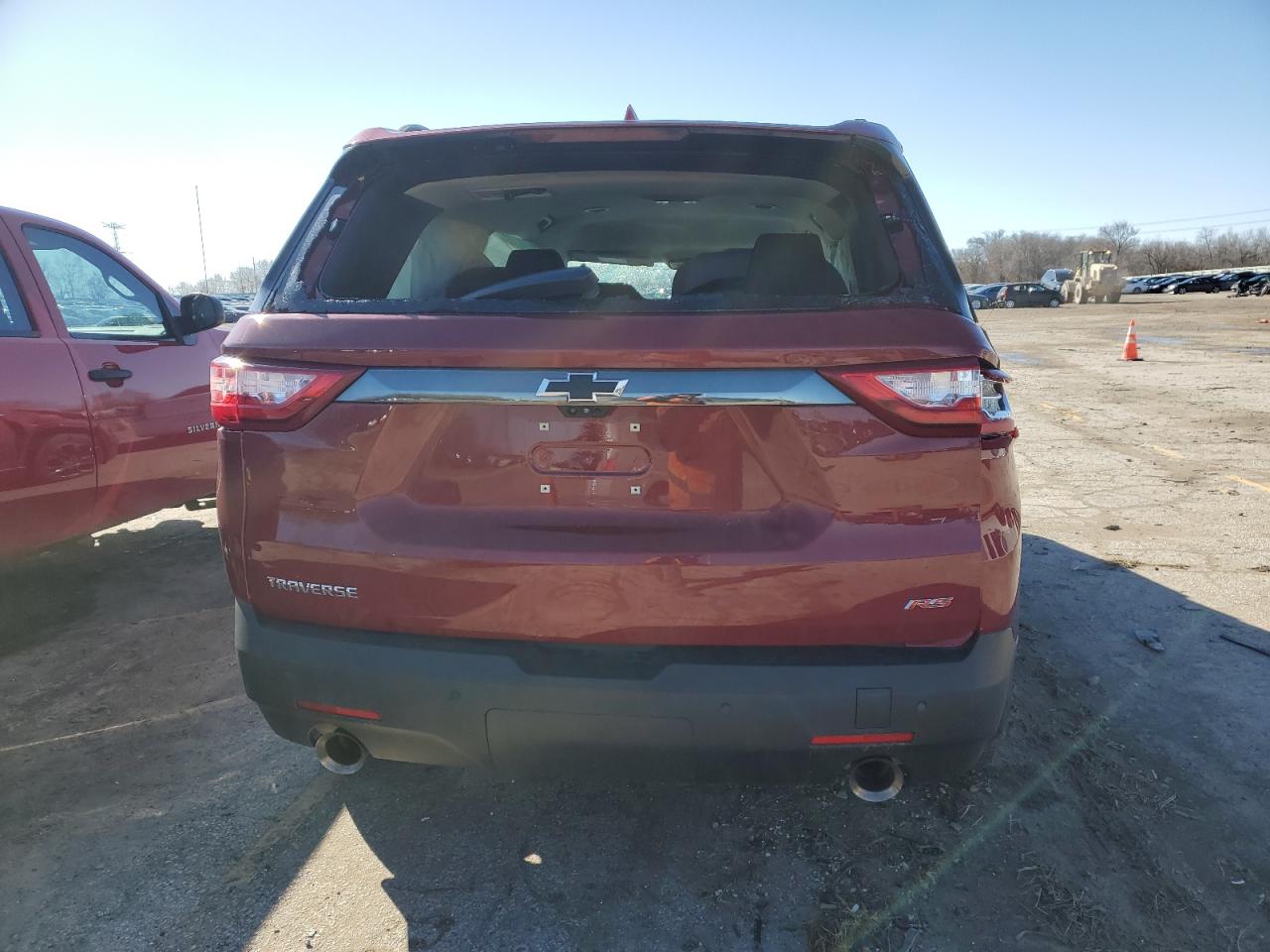 2019 Chevrolet Traverse VIN 1GNERJKWXKJ287807 Copart auction photo, rollover damage thumbnail 6