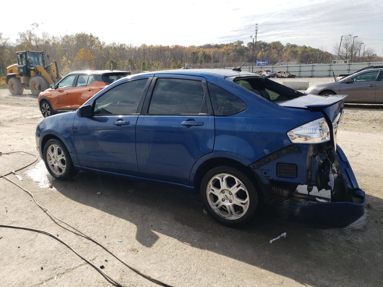 2009 Ford Focus VIN 1FAHP36N69W218916 Copart auction photo, rear end damage thumbnail 2